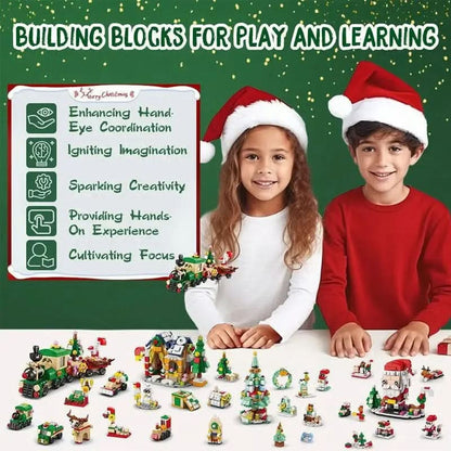 Advent Calendar Buildable Blocks 24-Day Activity