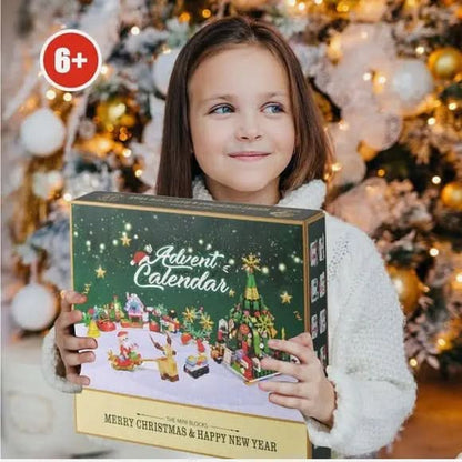 Advent Calendar Buildable Blocks 24-Day Activity