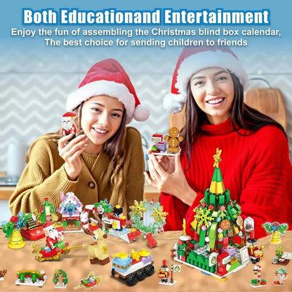Advent Calendar Buildable Blocks 24-Day Activity