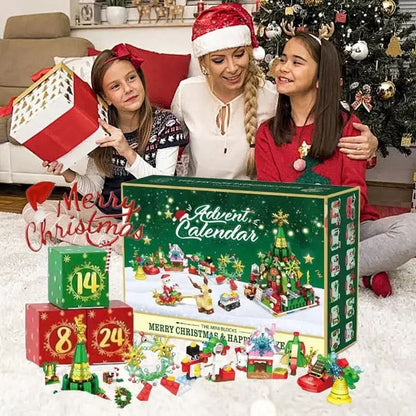 Advent Calendar Buildable Blocks 24-Day Activity