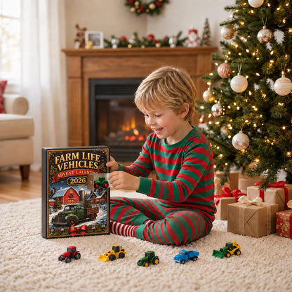 Advent Calendar Farm Vehicles 24 Daily Surprises