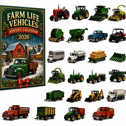 Advent Calendar Farm Vehicles 24 Daily Surprises