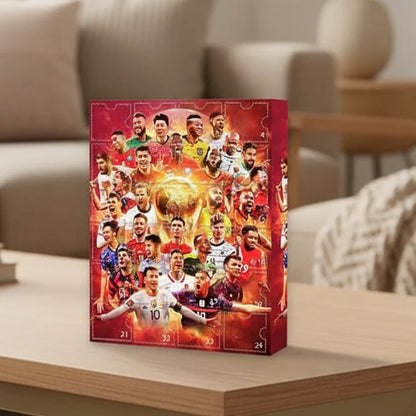 Advent Calendar Football Mini Player Figures 24 Days
