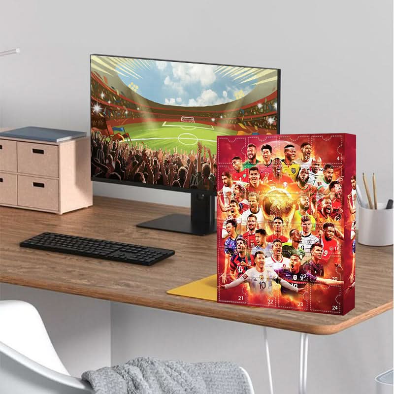 Advent Calendar Football Mini Player Figures 24 Days