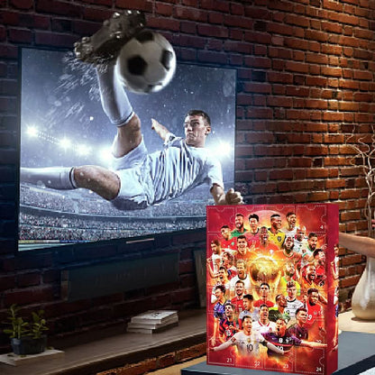 Advent Calendar Football Mini Player Figures 24 Days