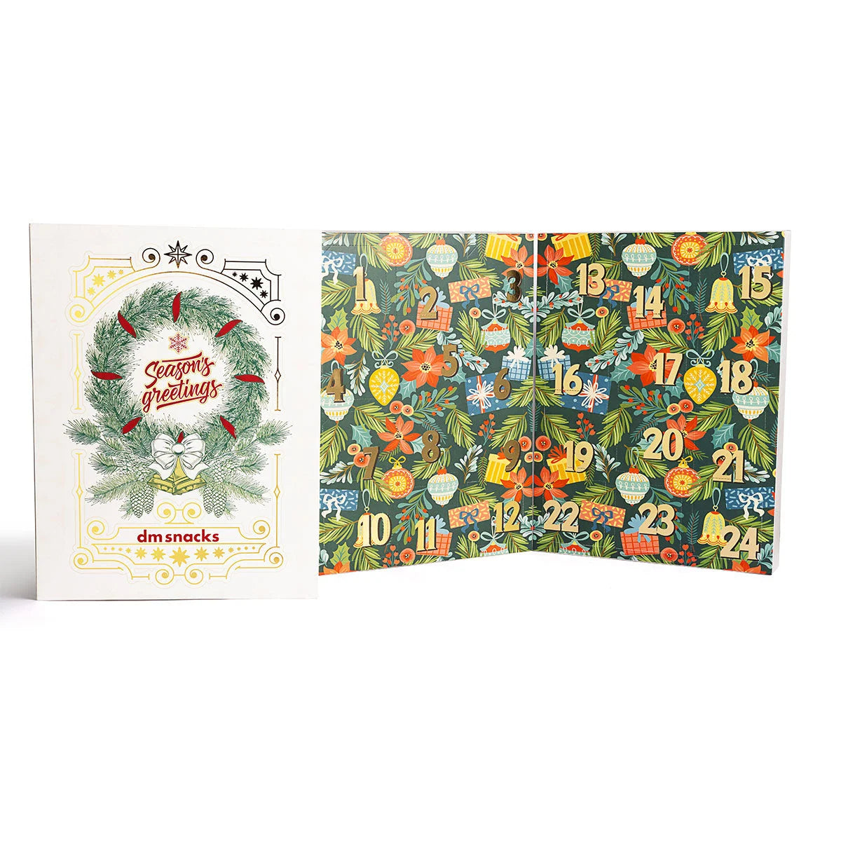 Advent Calendar Gourmet Nuts & Snacks 24-Day Variety