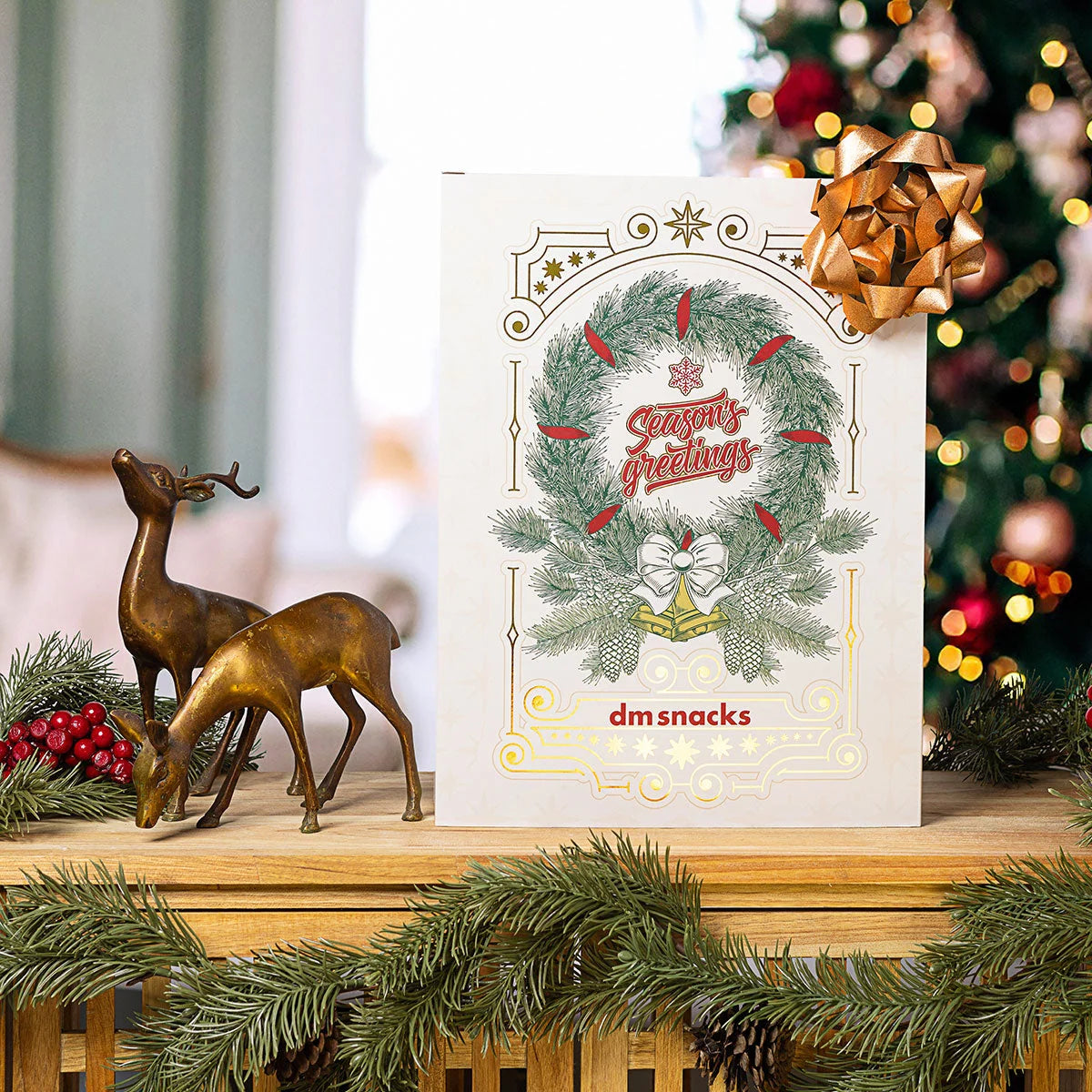 Advent Calendar Gourmet Nuts & Snacks 24-Day Variety