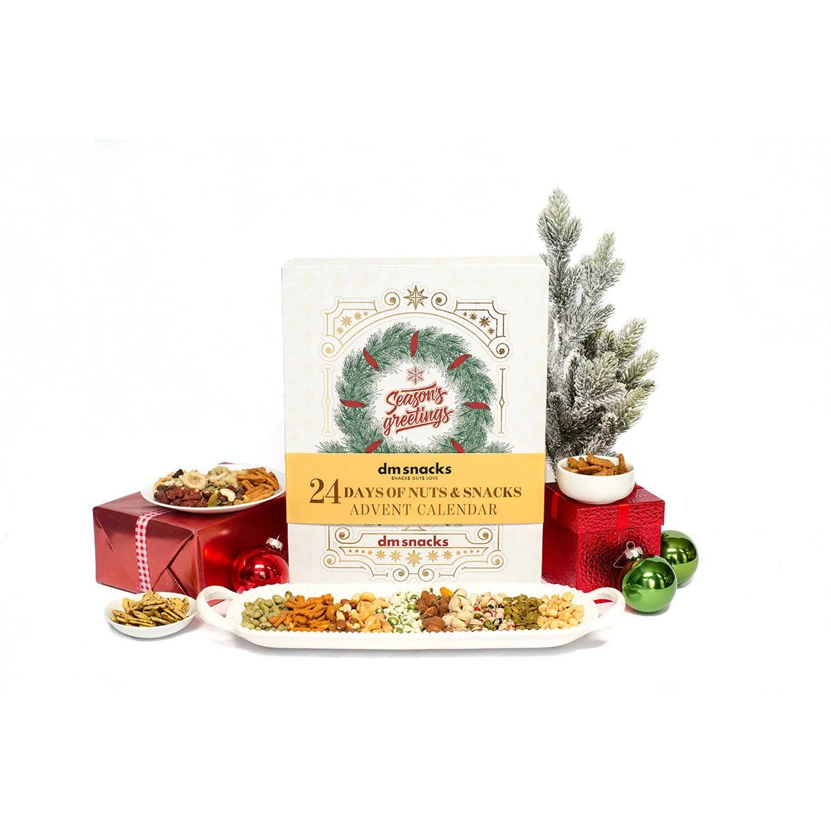 Advent Calendar Gourmet Nuts & Snacks 24-Day Variety