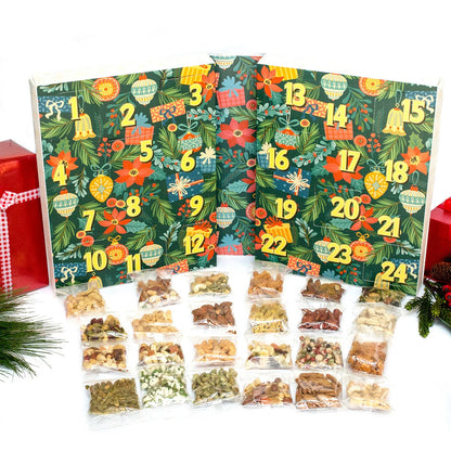 Advent Calendar Gourmet Nuts & Snacks 24-Day Variety