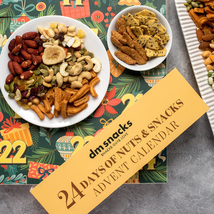 Advent Calendar Gourmet Nuts & Snacks 24-Day Variety