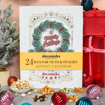 Advent Calendar Gourmet Nuts & Snacks 24-Day Variety