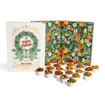 Advent Calendar Gourmet Nuts & Snacks 24-Day Variety
