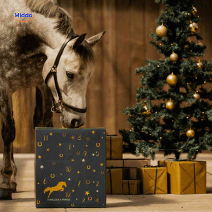 Advent Calendar Horse-Themed 24-Day Charms & Figurines