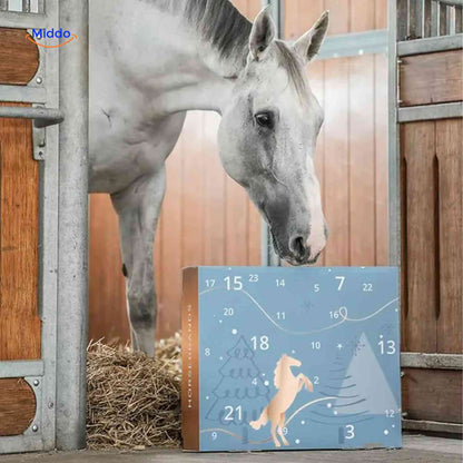 Advent Calendar Horse-Themed 24-Day Charms & Figurines