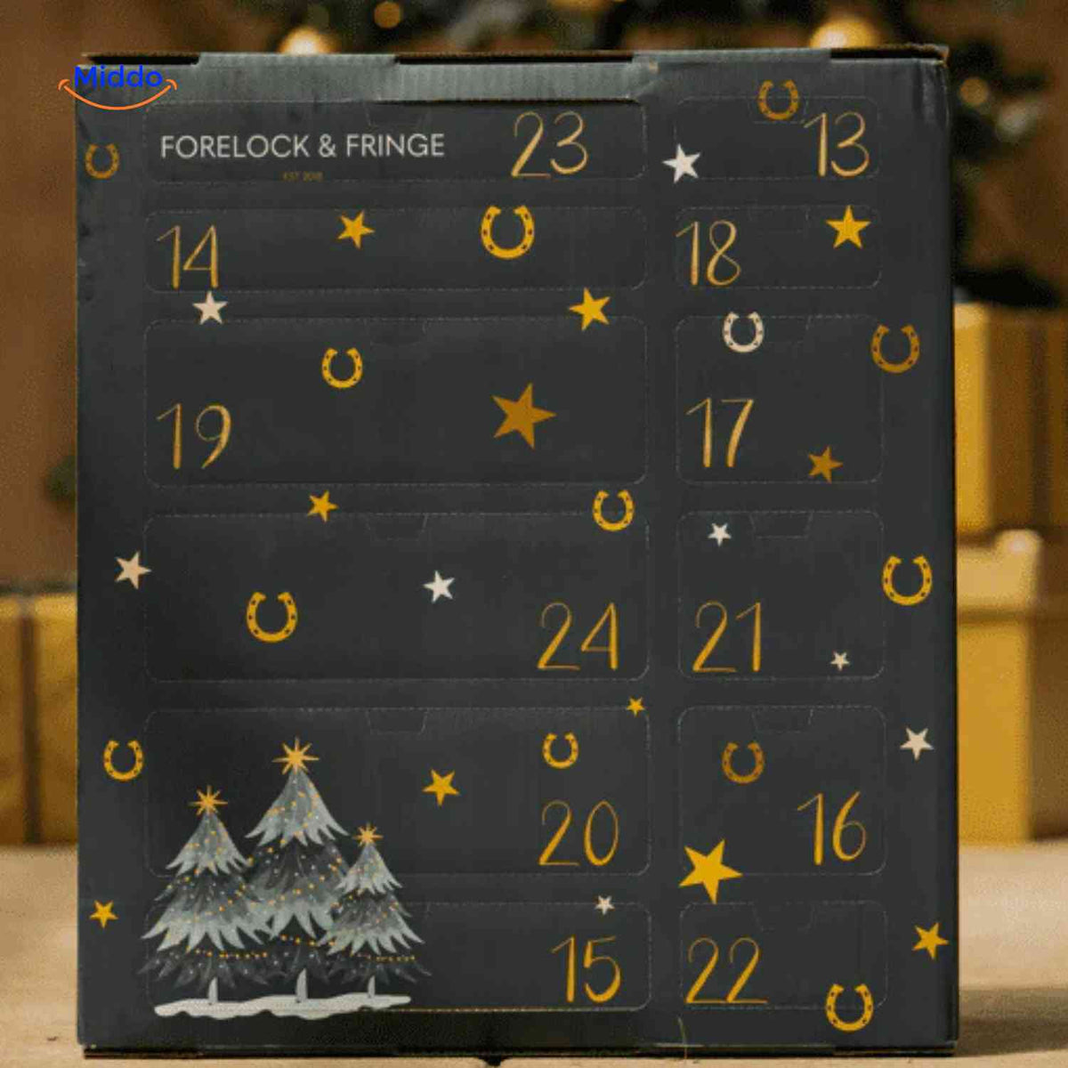 Advent Calendar Horse-Themed 24-Day Charms & Figurines