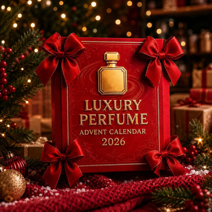 Advent Calendar Perfume Bottle Design 24-Day Countdown Non-Liquid Surprises