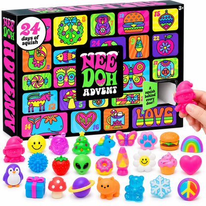 Advent Calendar Squishy Surprises Set of 24