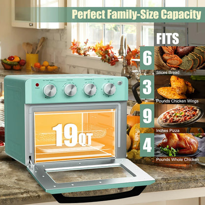 Air Fryer Toaster Oven 7-In-1 19-Quart Capacity