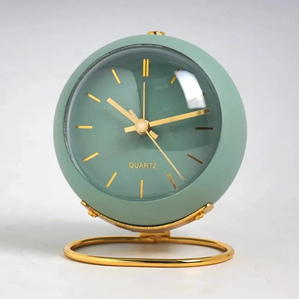 Alarm Clock Analog Dial Built-In Night Light