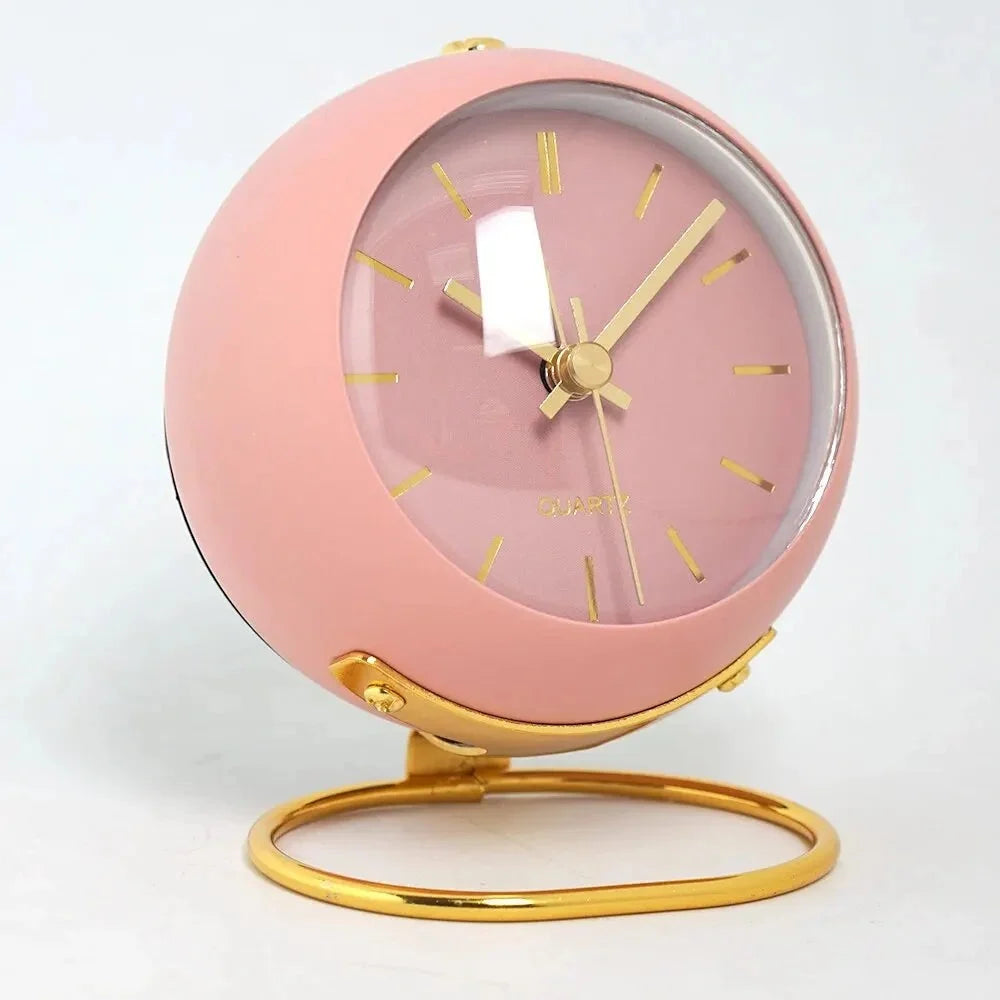 Alarm Clock Analog Dial Built-In Night Light