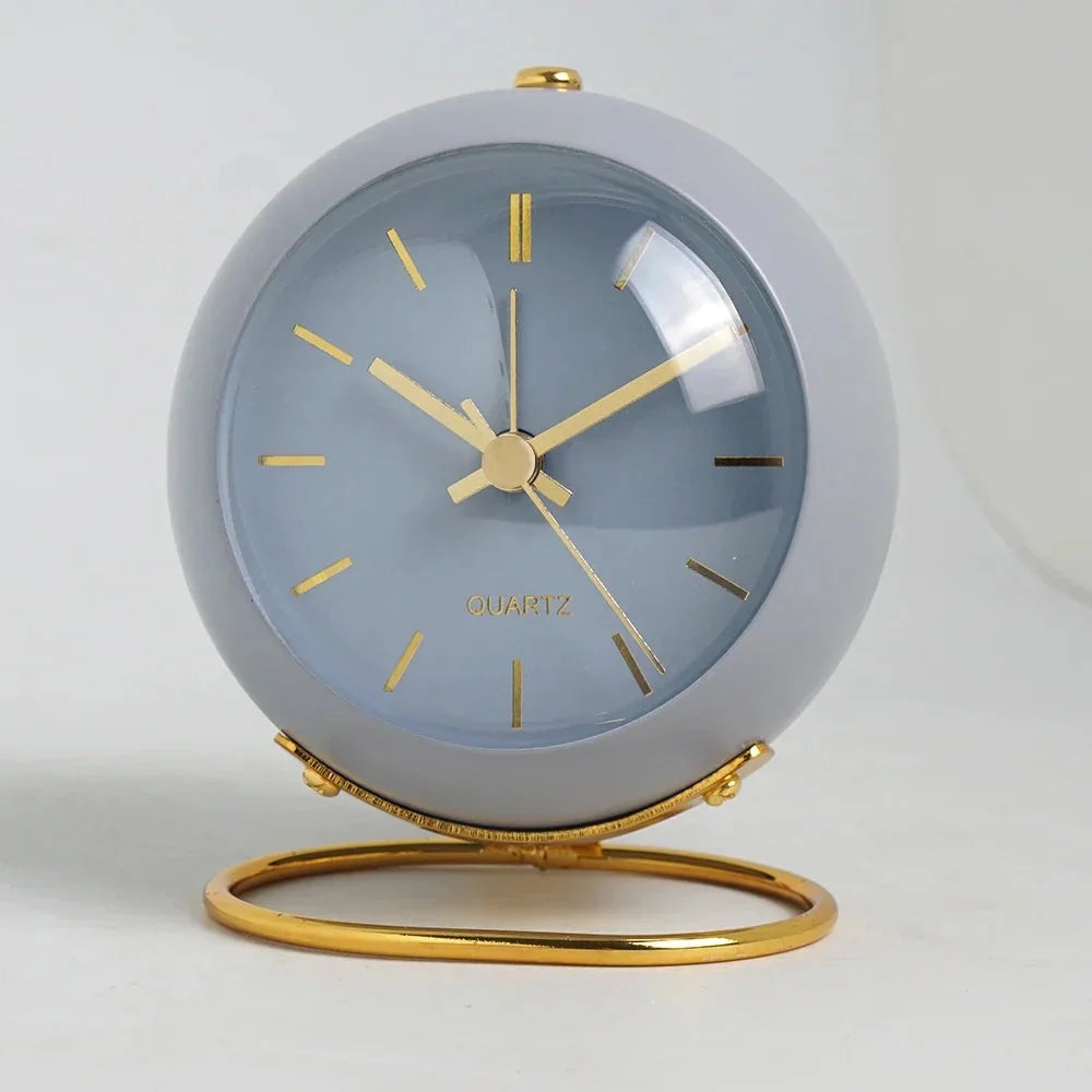Alarm Clock Analog Dial Built-In Night Light