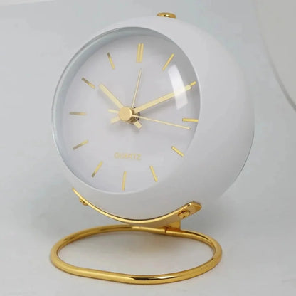 Alarm Clock Analog Dial Built-In Night Light