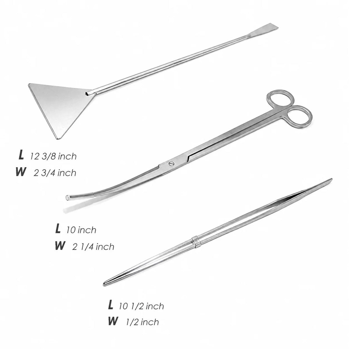 Aquarium Tool Set Stainless Steel Plant Trimming