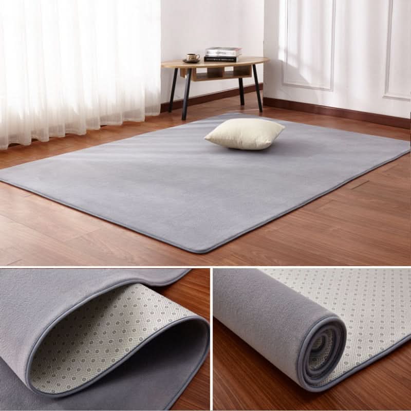 Area Rug Plush Polyester Soft Underfoot Comfort