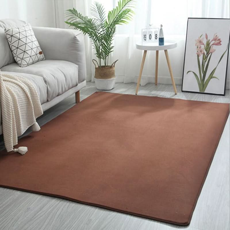 Area Rug Plush Polyester Soft Underfoot Comfort