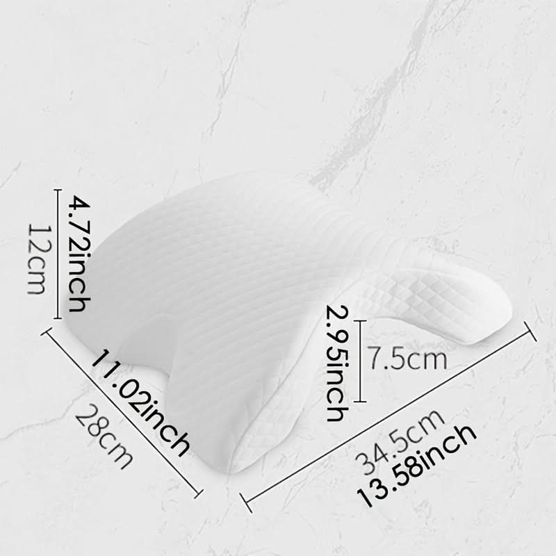 Arm Support Pillow U-Shaped Memory Foam Removable Cover