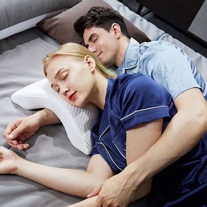 Arm Support Pillow U-Shaped Memory Foam Removable Cover