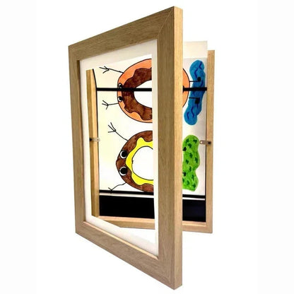 Art Display Frame Front-Opening 150-Artwork Capacity