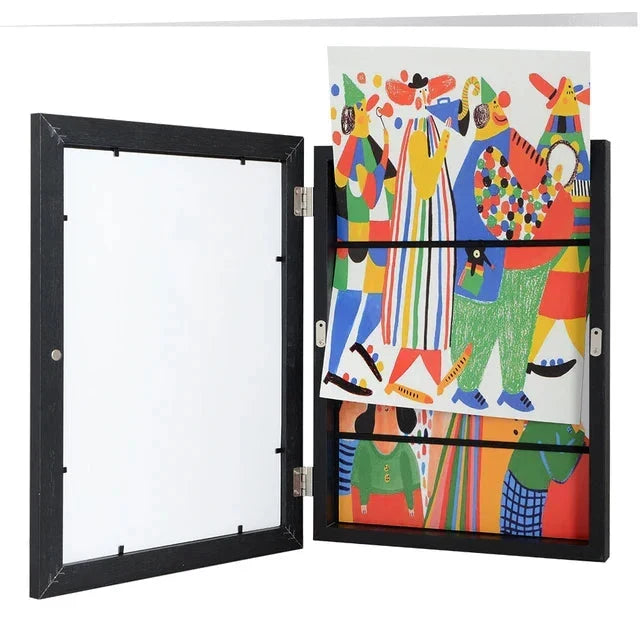 Art Display Frame Front-Opening 150-Artwork Capacity