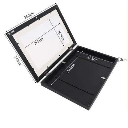 Art Display Frame Front-Opening 150-Artwork Capacity