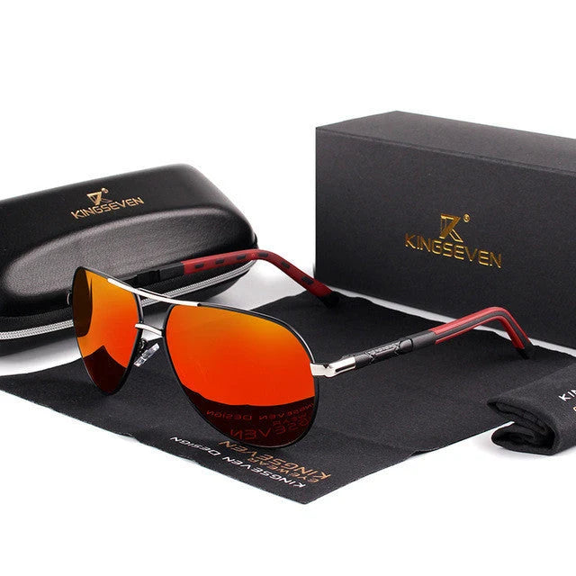 Aviator Sunglasses Polarized UV400 Polycarbonate Lenses