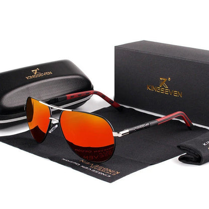 Aviator Sunglasses Polarized UV400 Polycarbonate Lenses