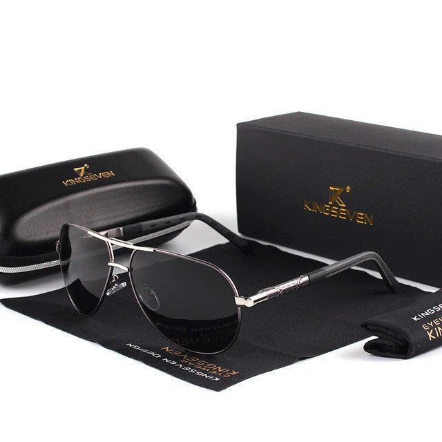 Aviator Sunglasses Polarized UV400 Polycarbonate Lenses
