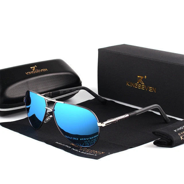 Aviator Sunglasses Polarized UV400 Polycarbonate Lenses