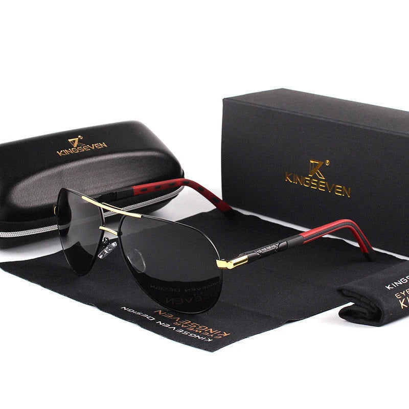 Aviator Sunglasses Polarized UV400 Polycarbonate Lenses