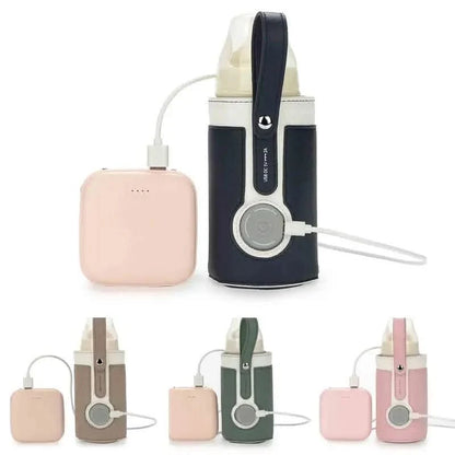 Baby Bottle Warmer Portable USB Insulated 3-Temp