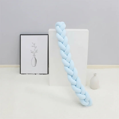 Baby Crib Bumper Braided Cotton Breathable