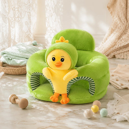 Baby Floor Seat Plush Animal Sitting Support