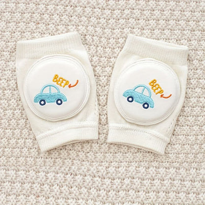 Baby Knee Pads Soft Padded Breathable Cotton Blend