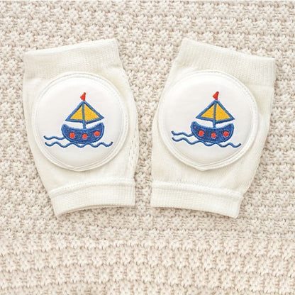 Baby Knee Pads Soft Padded Breathable Cotton Blend