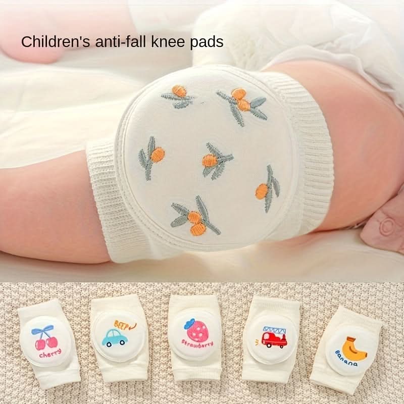 Baby Knee Pads Soft Padded Breathable Cotton Blend