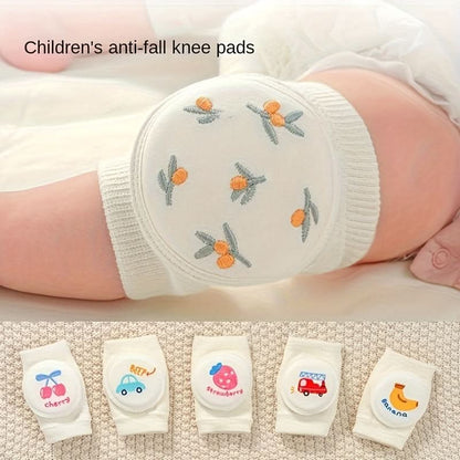 Baby Knee Pads Soft Padded Breathable Cotton Blend