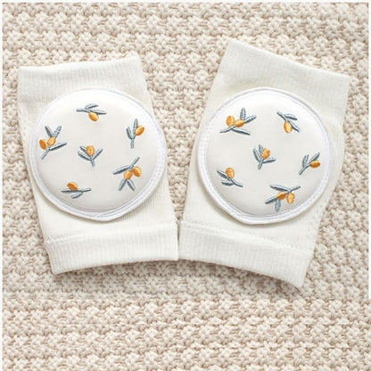 Baby Knee Pads Soft Padded Breathable Cotton Blend