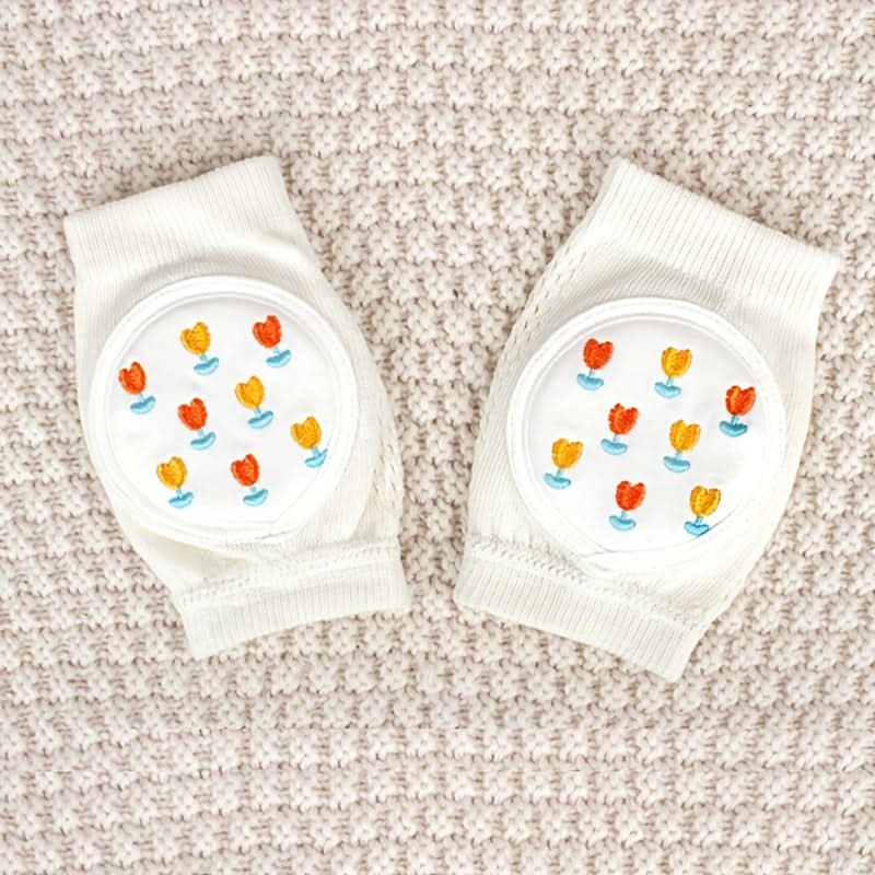 Baby Knee Pads Soft Padded Breathable Cotton Blend