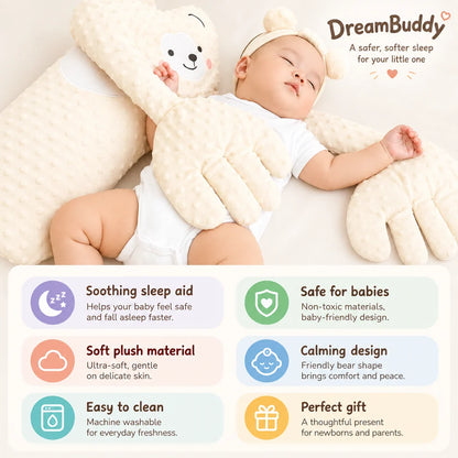 Baby Sleep Plush Rhythmic Patting 3 Adjustable Modes