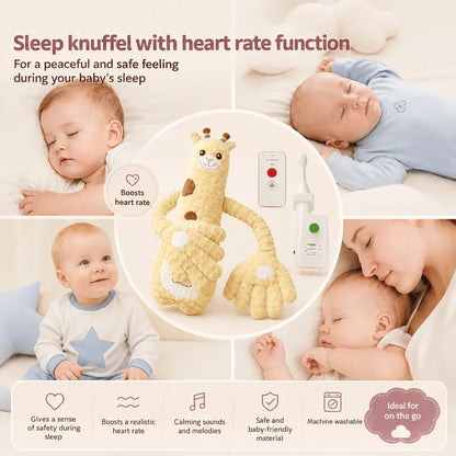 Baby Soothing Plush Automatic Patting USB Rechargeable